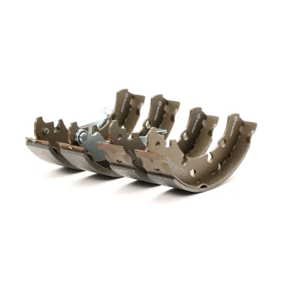 Image of 1106633, 1123790, 1125669, 1135083, 1145292 Brake Shoes BREMBO S 24 532 203mm 38mm with handbrake lever FORD: FIESTA 5, 4, Fusion Estate