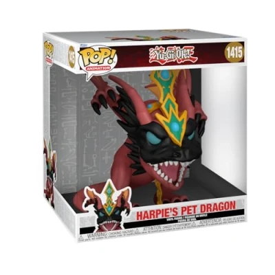 Image of Funko POP! Jumbo: Yu Gi Oh! Harpie&#039;s Pet Dragon Collectable Vinyl Figure Gift Idea Official Merchandise Toys for Kids &amp; Adults Anime Fans Model Collectors and Display