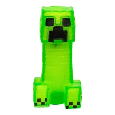 Image of Heroes of Goo Jit Zu Minecraft Stretchy Characters, Creeper, Super Crunchy Filling With Hidden Gunpowder Piece Inside