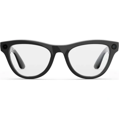 Image of RAY BAN Meta Skyler (Standard) Smart Glasses Shiny Black, Gen S Transitions
