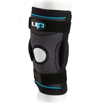 Image of Ultimate Compression Hinged Knee Support Small,Black / Blue