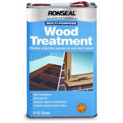 Image of Ronseal RSLWT5L 5 Litre Multi Purpose Wood Treatment Natural