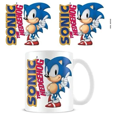 Image of Pyramid International Sonic The Hedgehog Mug (Classic Design) in Presentation Gift Box Official Merchandise, Blue,Green