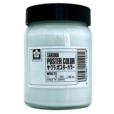 Image of PW130ML # 50 Sakura color white poster 130ml (japan import)