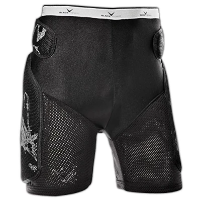 Image of black Crevice Adult Protector Shorts Size:S