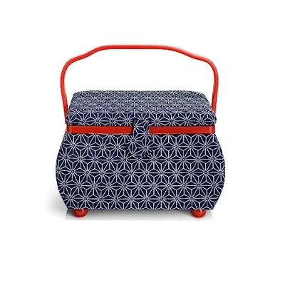 Image of Prym Sewing Basket L Kyoto, Multicoloured, One Size