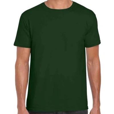 Image of Gildan Softstyle Adult Ringspun T Shirt Forest Green* 3XL