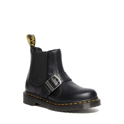 Image of Dr. Martens Women&#039;s 2976 Chelsea Boot, Black Classic Pull Up, 3 UK