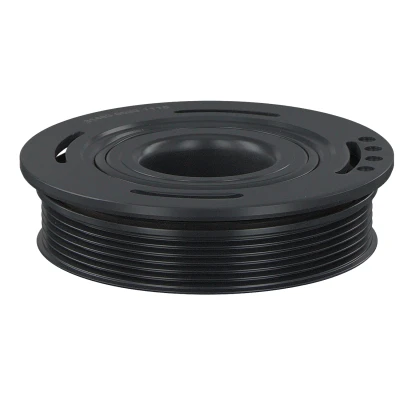 Image of 009109782, 009201412, 09109782, 09201412, 093160651 crankshaft Pulley FEBI BILSTEIN 31483 6PK 166, 152mm 5 for VAUXHALL: Vivaro Van