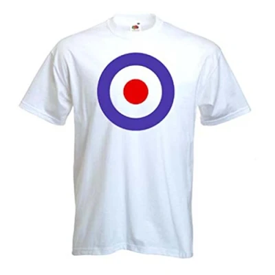 Image of Mod Target T Shirt (XL) White
