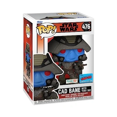 Image of Funko POP! Star Wars: Cad Bane With Todo (NYCC/Fall Con) the Bad Batch Collectable Vinyl Figure Gift Idea Official Merchandise Toys for Kids &amp; Adults TV Fans