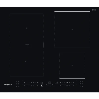 Image of Hotpoint TB 7960C BF Black Built in 59 cm Zone induction hob 4 zone(s)