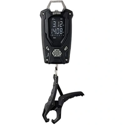 Image of Rapala RHCDS50 High Contrast Digital Scale,Black, 50 lbs.