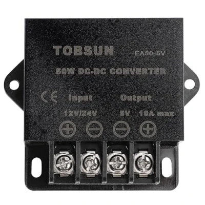 Image of HOMELYLIFE DC 12V 24V to 5V 10A 60W Step Down Buck Converter Voltage Regulator Reducer Power Mini Module Transformer