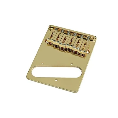 Image of Gotoh Contemporary Tele Bridge Gold, For Left Handed