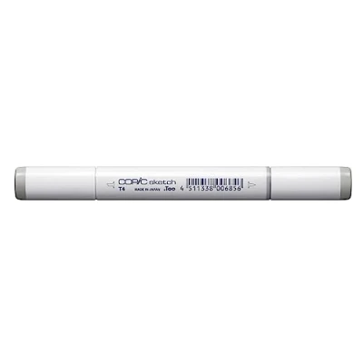 Image of Copic Sketch Coloured Marker Pen (T 4) Toner Gray No.4, For Art &amp; Crafts, Colouring, Graphics, Highlighter, Design, Anime, Professional Beginners, Supplies Colouring Books