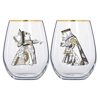 Image of Alice In Wonderland Set Of 2 Tumblers