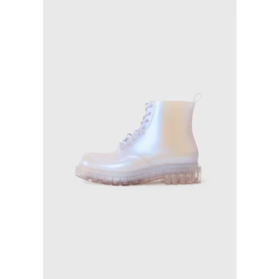 Image of melissa Women&#039;s Coturno Ad Ankle Boot, Clear, 6 UK
