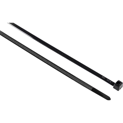 Image of HellermannTyton LK2A Cable Tie Nylon 270 x 4.6mm Black, Pack of 100