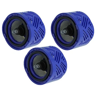 Image of vhbw Set 3x Filters compatible with Dyson DC74, SV09, DC58, DC59, DC62, V6, V6+ Vacuum Cleaner HEPA Post Motor Filter, Allergy Filter