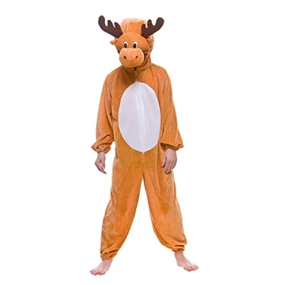 Image of Wicked Costumes Kids Animal Reindeer Fancy Dress Costume Small (3 4 Years)