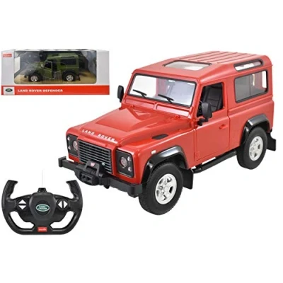 Image of KandyToys Remote Control Land Rover Defender 1:14sc Model 2.4GHz 2 Assorted Colours Official Licensed Rc Car