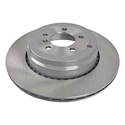 Image of LR011891, LR031846 Brake disc FEBI BILSTEIN 108548 Rear Axle 365mm 20mm 5 Hole 120mm internally vented Coated LAND ROVER: Range Rover 3