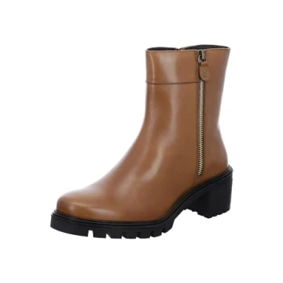 Image of ara Women&#039;s Denver Ankle Boot, Cognac, 6 UK