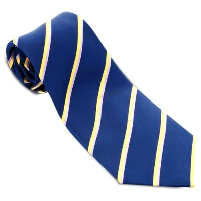 Image of THE MASONIC COLLECTION 100% Silk Woven Tie OSM Order of Secret Monitor Hand Finished Gift Accessory for Freemason Men