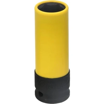 Image of BRILLIANT TOOLS BT691007 1/2 Inch Aluminium Rim Power Socket, 19 mm [Powered by KS Tools]