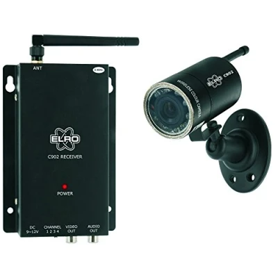 Image of Elro Wireless Colour Camera Set with Integrated Microphone