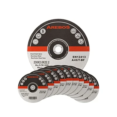 Image of Arebos 50 x Cutting Discs Metal Stainless Steel Slitting 230mm for Angle Grinder