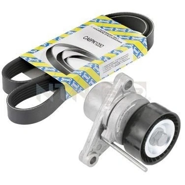 Image of 6340663, 93181138 V ribbed belt set SNR KA859.26 PEUGEOT: 208 I Hatchback, 308 II 207 CITROËN: C3 II, C4 Hatchback