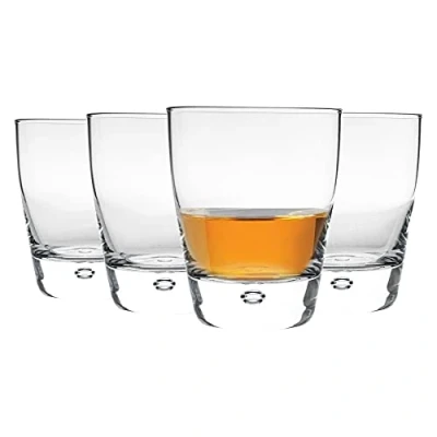 Image of 4x 260ml Luna Whisky Glasses By Bormioli Rocco