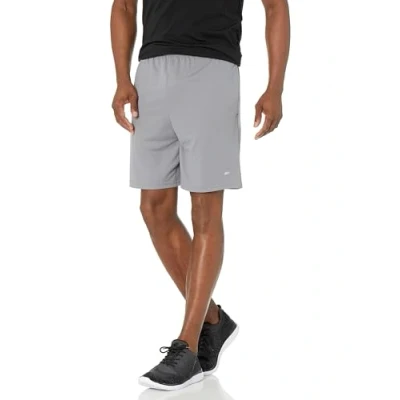 Image of Amazon Essentials Men&#039;s Performance Tech Loose Fit Lightweight Shorts (Available in Big &amp; Tall), Pack of 2, Grey/Navy, XL