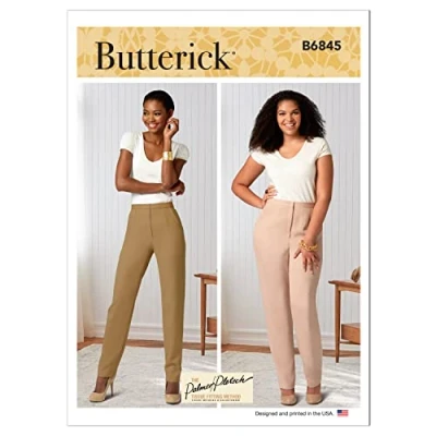 Image of Butterick B6845A Misses/Plus Size Skirt/Pants A (8 10 12 14 16 18W 20W 22W 24W)