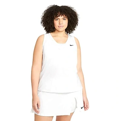Image of Nike Performance Victory Top, Women&#039;s, Size: XS, White/black