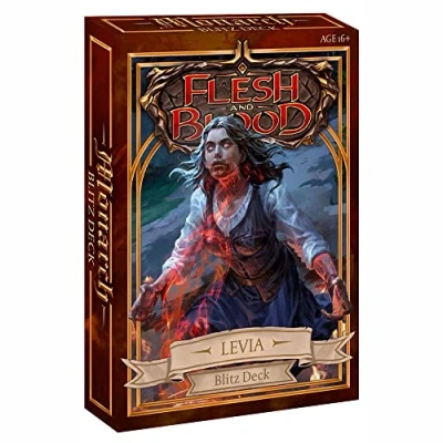 Image of Legend Story Studios Flesh &amp; Blood TCG Monarch Blitz Deck Levia EN