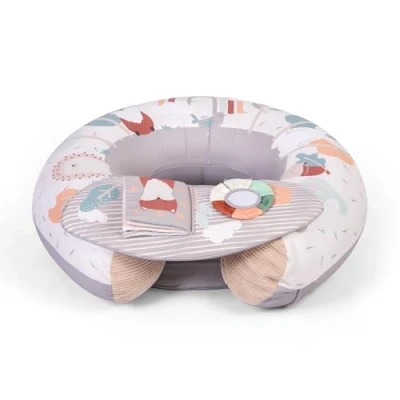 Image of Red Kite Sit Me Up Inflatable Ring Seat with Play Tray &amp; Activities (Woodland Walks)