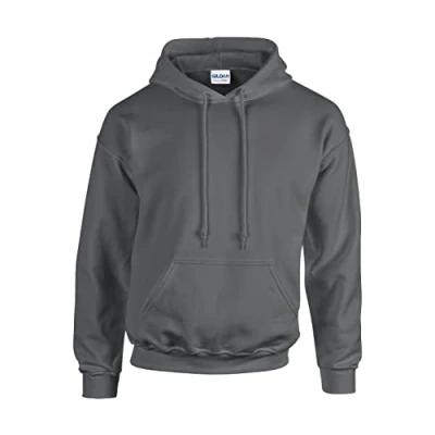 Image of Gildan Heavy Blend Adult Hooded Sweatshirt, Charcoal, S