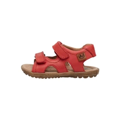Image of Naturino Sky Leather Sandals Red 26