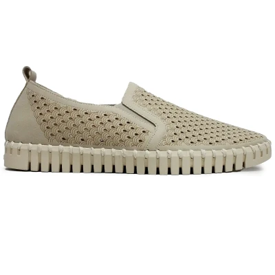Image of Ilse Jacobsen Mens Tulip 140 Textile Kit Shoes 6 UK