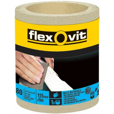 Image of General Purpose Sanding Roll 115mm x 5m Fine 180G FLV26413