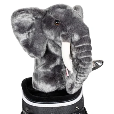 Image of Daphne&#039;s Novely Headcover Elephant ,Grey,460cc