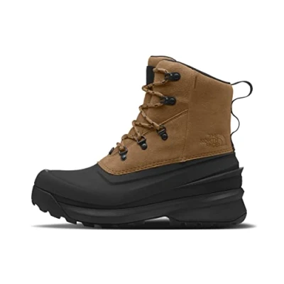 Image of THE NORTH FACE Men&#039;s Chilkat V Lace Wp Hiking Boot, Utility Brown/Tnf Black, 8