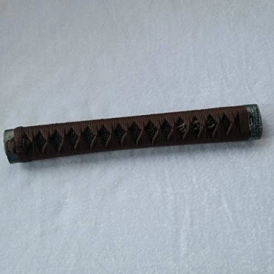 Image of Boyu sword Handle Tsuka 10.2in Alloy/copper/iron Fittings Imitation or real Samegawa (DB08, 26cm/10.2in,)