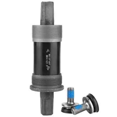 Image of Demeras Bicycle Bottom Bracket Steel Quare Hole Axis for Square Tapered Spindle Crank Bike Accessory (68X127.5L)