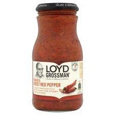 Image of Loyd Grossman Sweet Red Pepper Pasta Sauce 350G