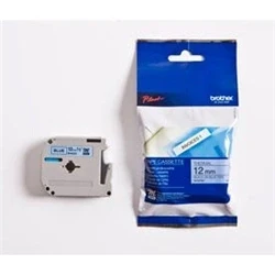 Image of Brother P touch M K531BZ 12mm x 8m Black On Blue Plastic MK531BZ