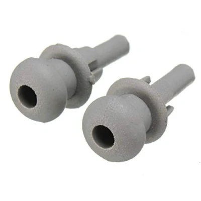 Image of MOMOALA 2pcs Grey Parcel Shelf Clips compatible with Cord String Citroen Saxo C2 C3 Xsara Picasso